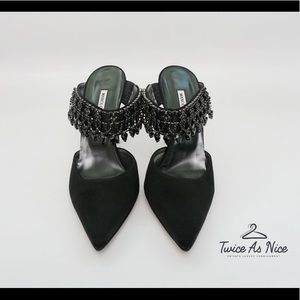 MANOLO BLAHNIK Embellished strap